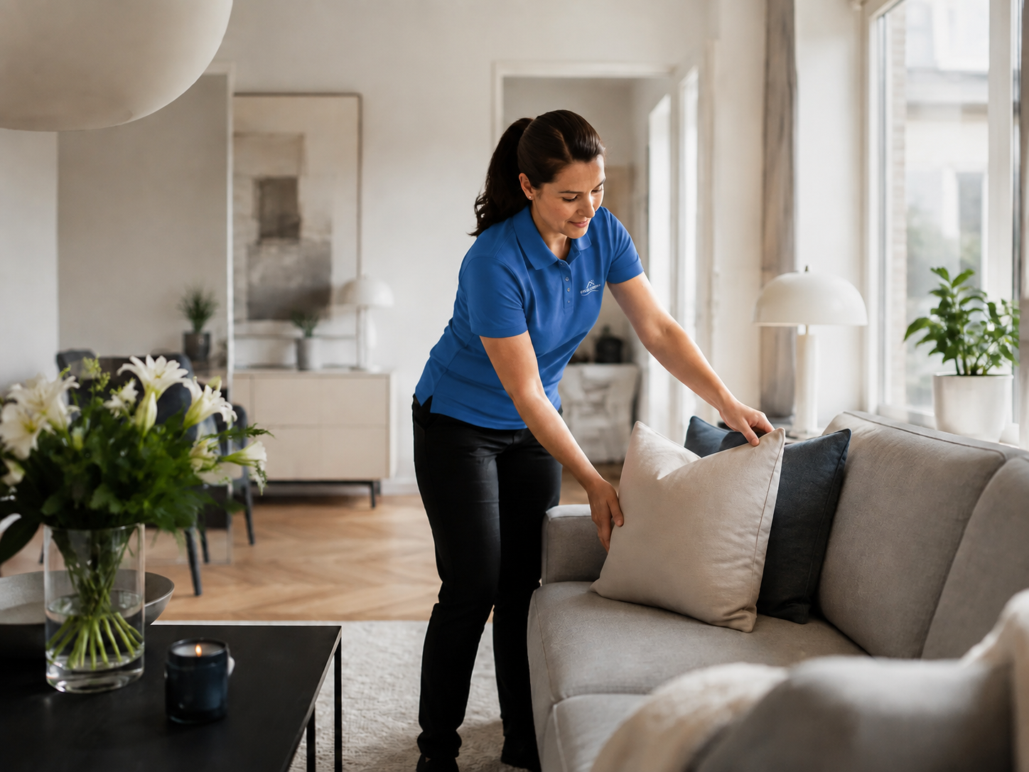 Visningsstädning inför bostadsvisning i Göteborg